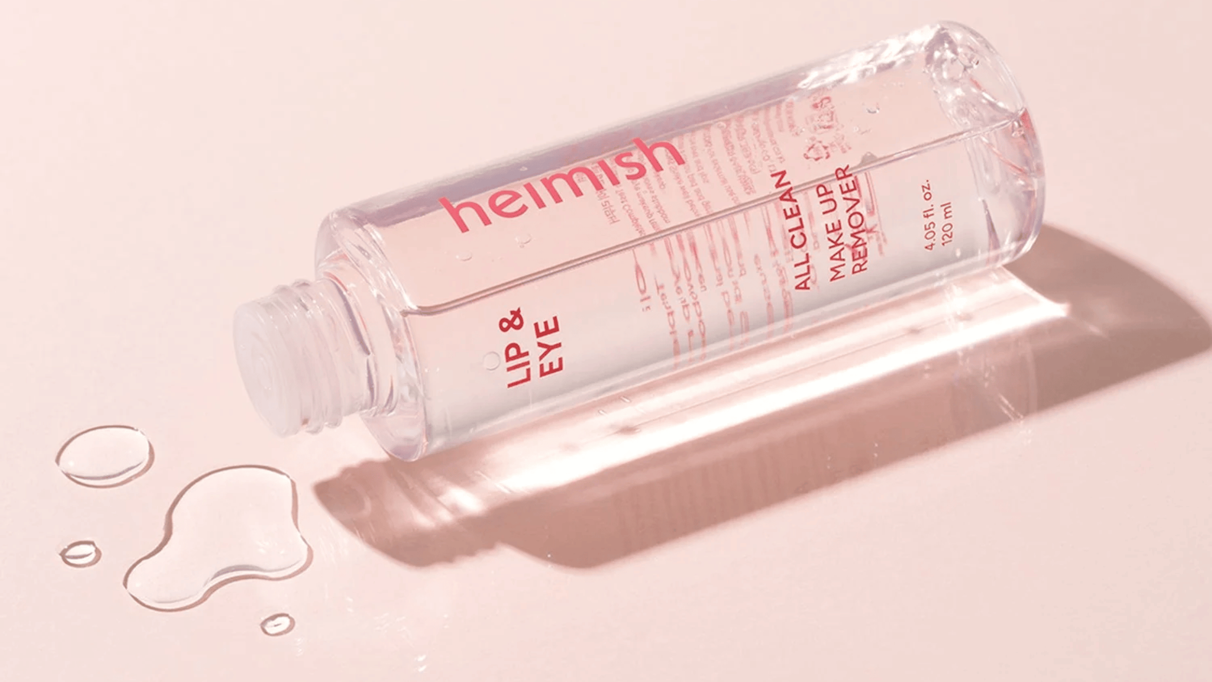 heimish All Clean Lip & Eye Makeup Remover – skonsam sminkborttagning för läppar och ögon