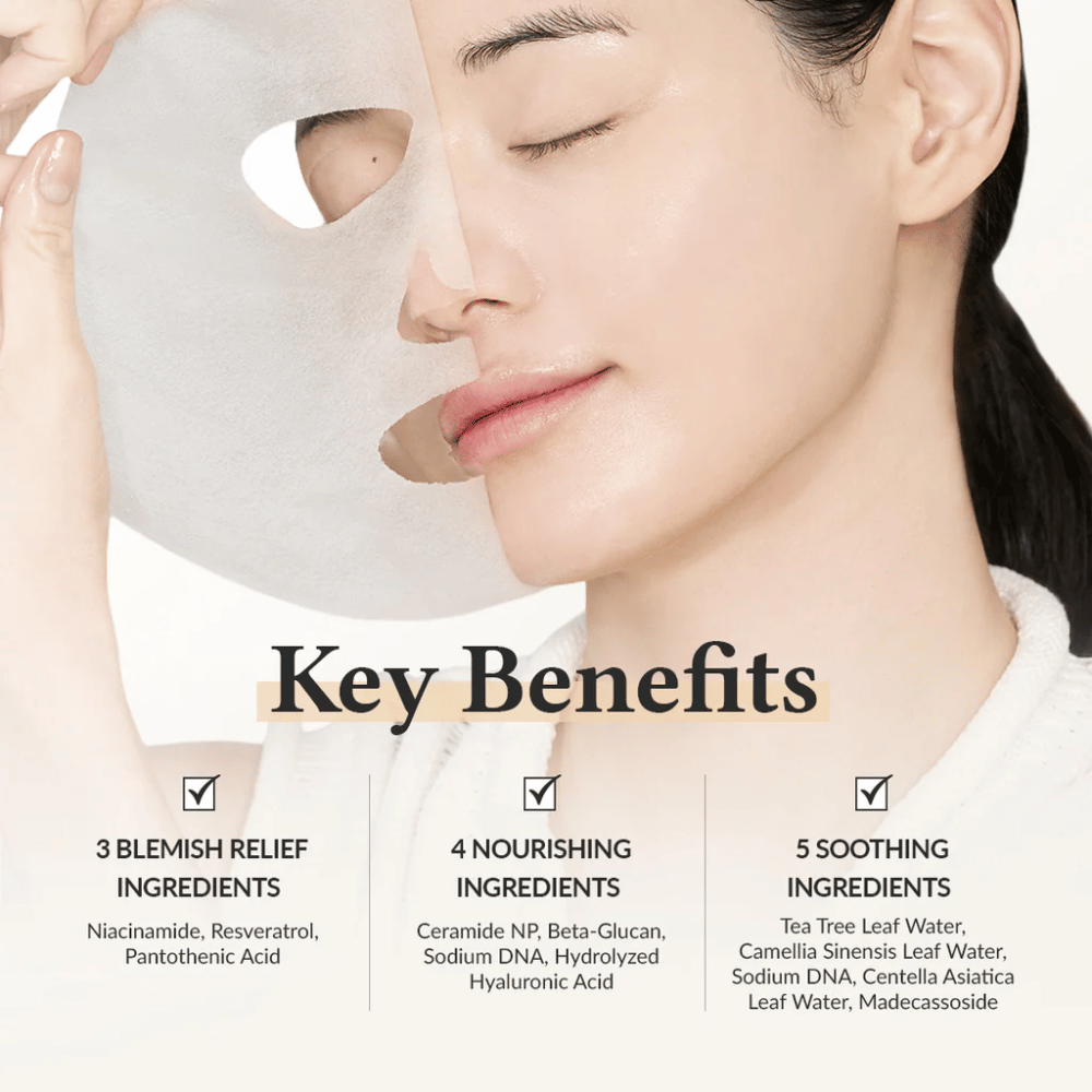 Dr. Althea 345 Relief Cream Mask z niacynamidem, resweratrolem i ceramidem dla kojącego, nawilżającego i wzmacniającego skórę efektu