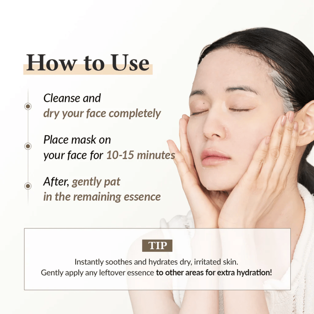 Jak używać Dr. Althea 345 Relief Cream Mask Maseczka w płachcie – nałóż na 10–15 minut dla nawilżonej i złagodzonej skóry