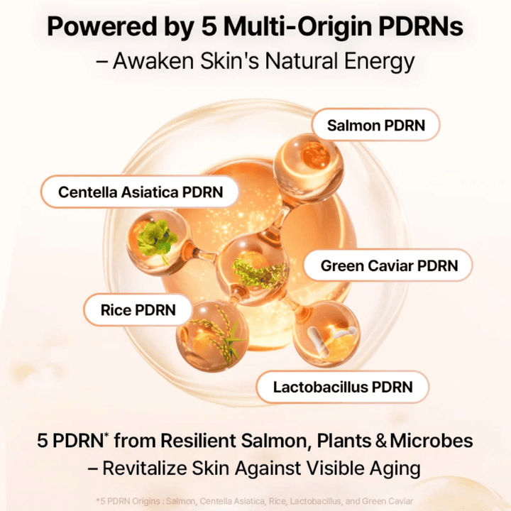 COSRX 5 PDRN Hydrogel Mask z multi-origin PDRN z łososia, centella asiatica, ryżu, lactobacillus i zielonego kawioru dla odnowy skóry i efektu przeciwstarzeniowego
