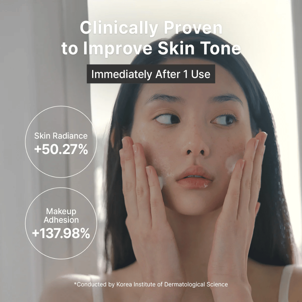 Obraz – rezultaty / deklaracje kliniczne (ważne dla konwersji)
Dr. Althea ABC Glow Whipped Serum które poprawia koloryt skóry, zwiększa blask i zapewnia lepszą przyczepność makijażu już po pierwszym użyciu.