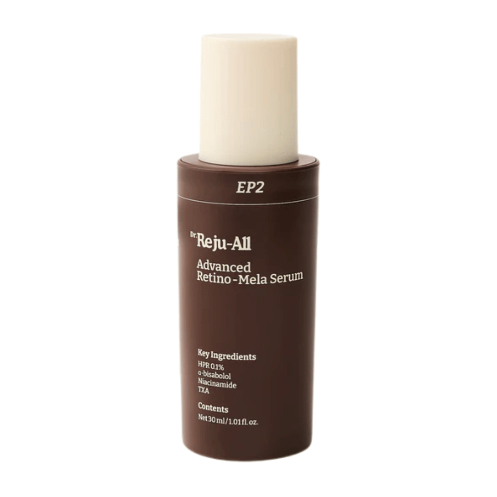 Dr. Reju-All Advanced Retino-Mela Serum EP2 – koreańskie serum z HPR, kwasem traneksamowym i niacynamidem na przebarwienia, nierówny koloryt skóry i poprawę struktury skóry.
