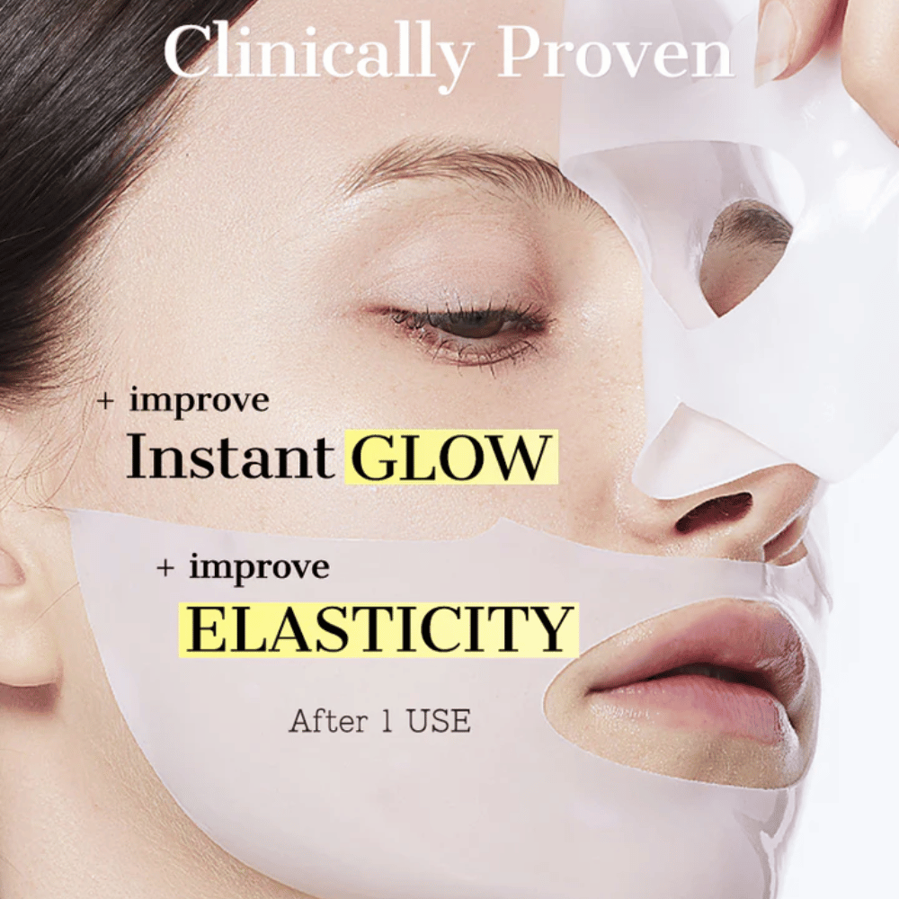 Klinicznie przetestowana COSRX Snail Mucin Mask, która zapewnia natychmiastowy blask i poprawioną elastyczność skóry już po jednym użyciu.