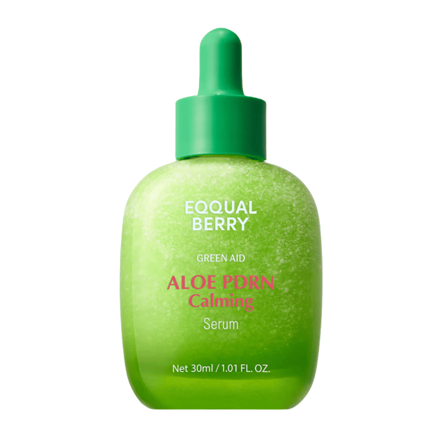 Zdjęcie produktu EQQUALBERRY Aloe PDRN Calming Serum 30 ml – koreańskie serum do twarzy z aloesem i PDRN do nawilżania i regeneracji skóry.