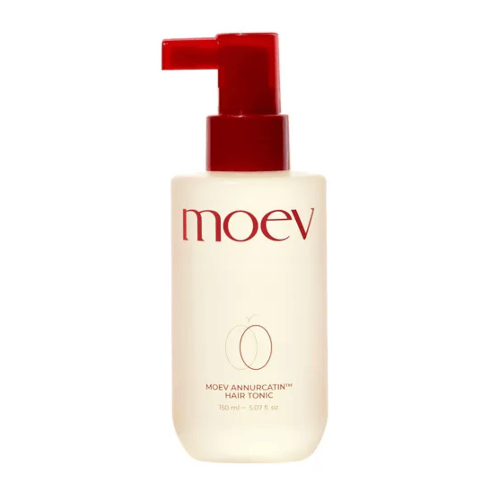 MOEV Annurcatin Hair Tonic – wzmacniający tonik do włosów z jabłkiem Annurca, który stymuluje wzrost włosów i zmniejsza ich wypadanie.