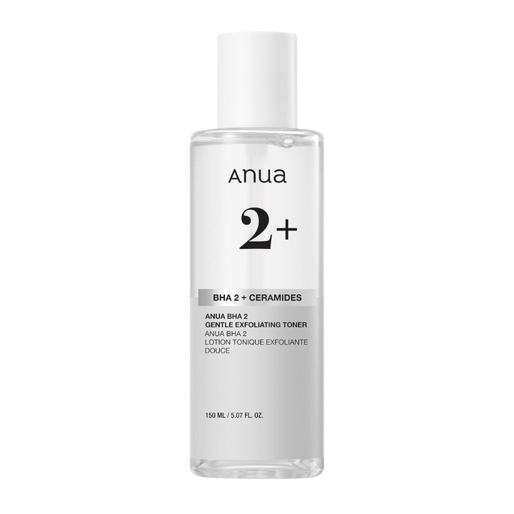 Anua BHA 2% Gentle Exfoliating Toner 150 ml – eksfoliujący tonik do twarzy z kwasem salicylowym i ceramidami dla jaśniejszej skóry