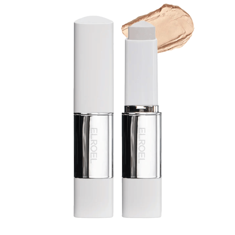 ELROEL Blanc Cover Cream Stick concealer w średnim odcieniu, kremowa formuła, która wtapia się w skórę dla jednolitego efektu.