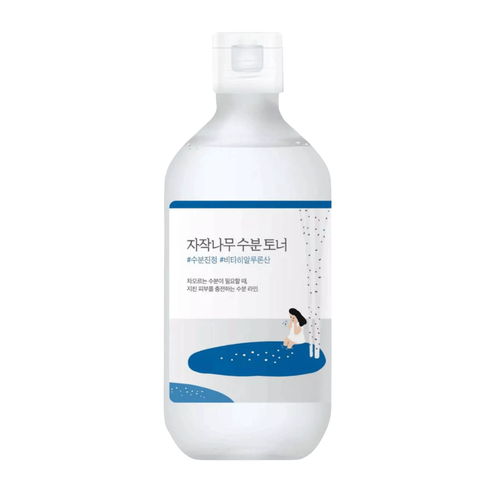 Proste zdjęcie produktu ROUND LAB Birch Juice Moisturizing Toner na białym tle
