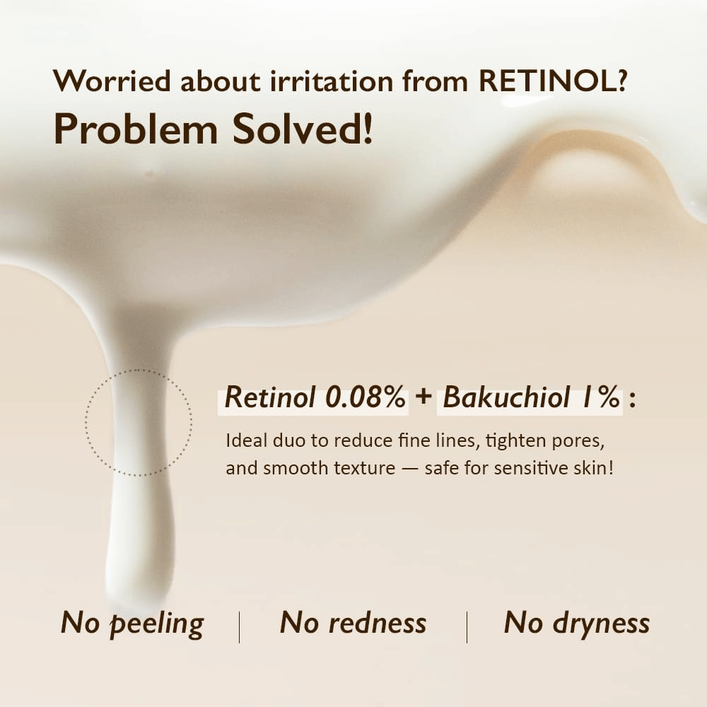 Haruharu Wonder Black Rice Night Knight Retinol Serum z 0,08 % retinolu i 1 % bakuchiolu