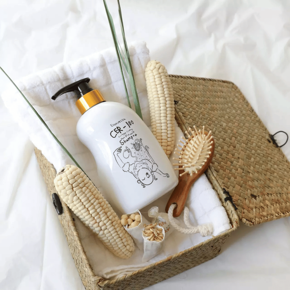 Elizavecca CER-100 Collagen Coating Shampoo – regenerujący szampon z kolagenem do słabych, puszących się i zniszczonych włosów