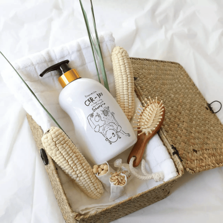 Elizavecca CER-100 Collagen Coating Shampoo – regenerujący szampon z kolagenem do słabych, puszących się i zniszczonych włosów