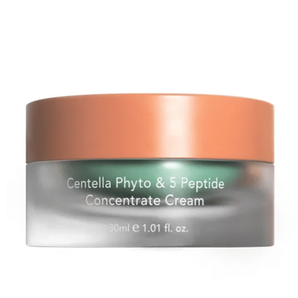 Słoik z Centella Phyto & 5 Peptide Concentrate Cream, 30ml kremu do skóry.