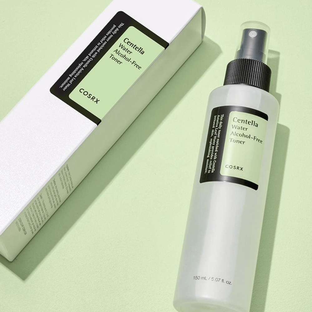 COSRX Centella Water Alcohol-Free Toner spray 150 ml tonik łagodzący z centellą dla czerwonej, wrażliwej i suchej skóry