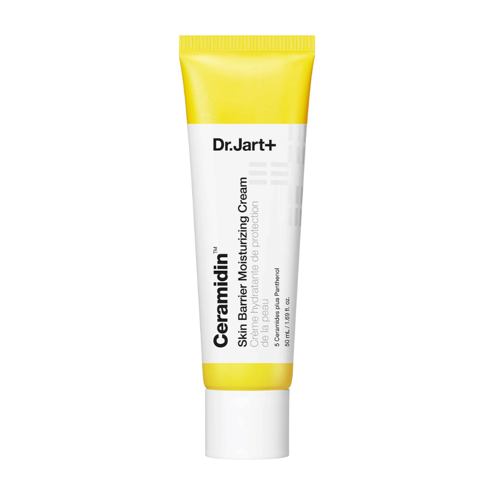Tuba z Dr. Jart+ Ceramidin Skin Barrier Moisturizing Cream, nawilżający krem do skóry.