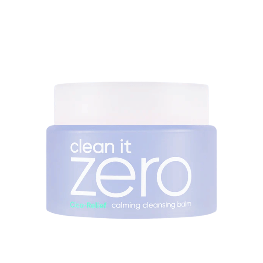 Clean It Zero Cica-Relief Calming Cleansing Balm w oryginalnym opakowaniu, łagodny balsam do oczyszczania z CICA, który łagodzi skórę i usuwa makijaż, nie wysuszając.