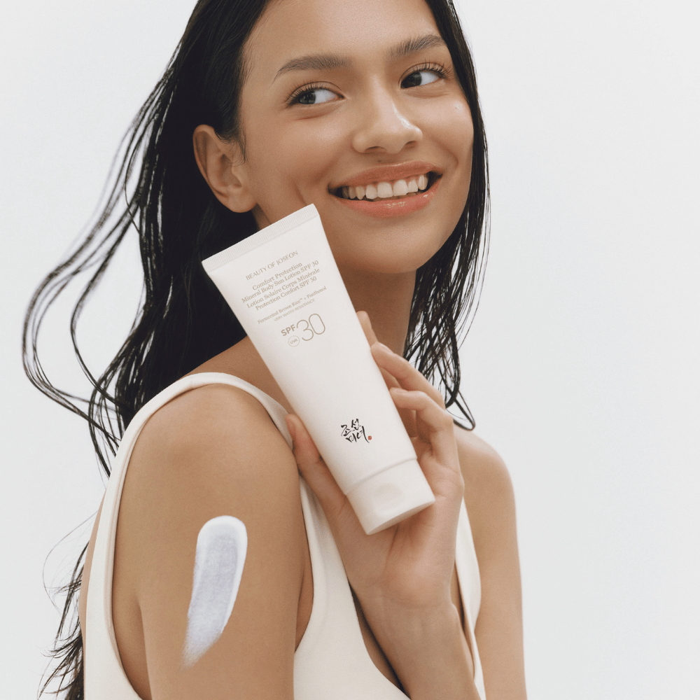 Beauty of Joseon Comfort Protection Mineral Body Sun Lotion SPF30 do ochrony przeciwsłonecznej ciała