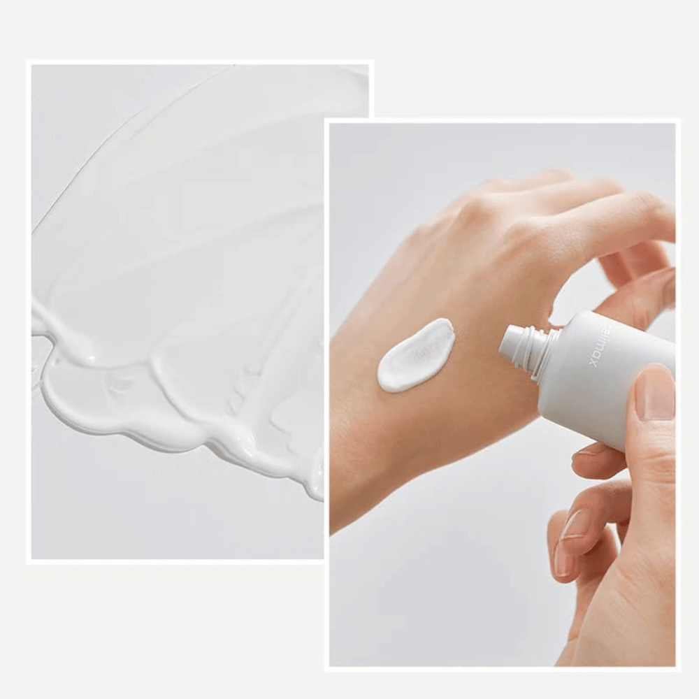 Celimax Dual Barrier Watery Sun Cream SPF50+ PA++++ o lekkiej, nawilżającej konsystencji, która szybko się wchłania bez białego filmu i lepkości.