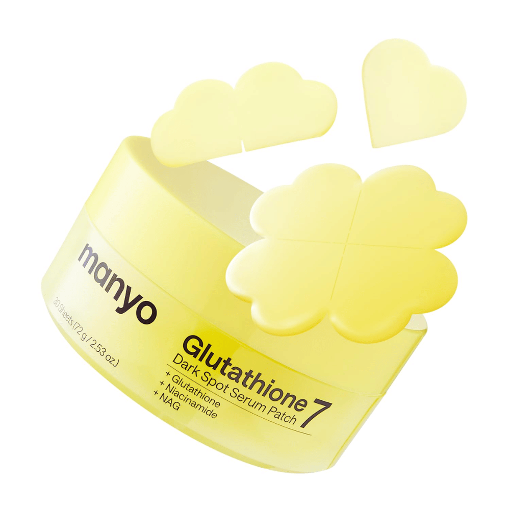 Ma:nyo Glutathione 7 Dark Spot Serum Patch z dzielonymi plastrami hydrożelowymi do punktowej pielęgnacji przebarwień i odbarwień