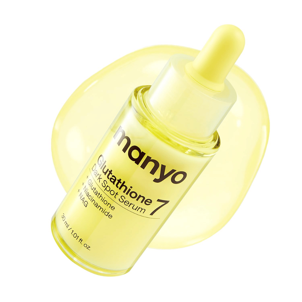 Ma:nyo Glutathione 7 Dark Spot Serum rozświetlające serum z glutationem, niacynamidem i NAG dla bardziej wyrównanego kolorytu skóry