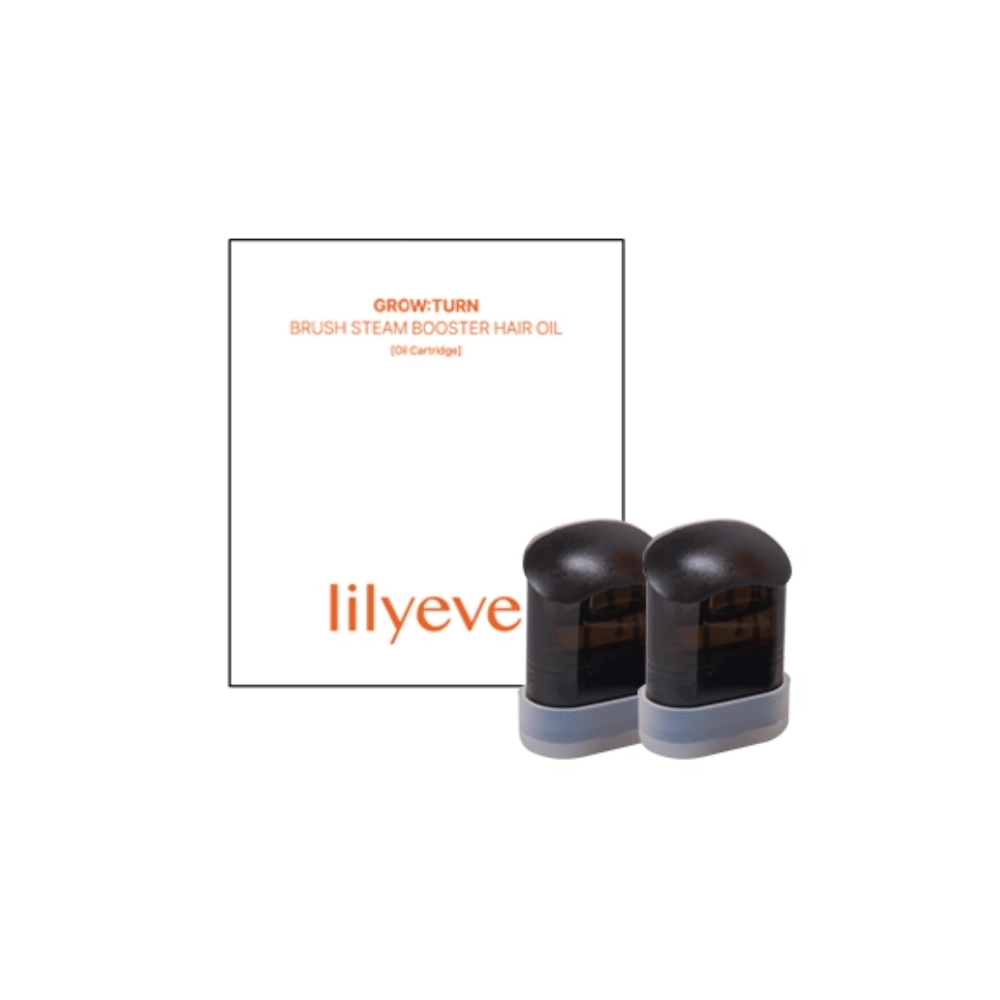 LILYEVE Grow:Turn Brush Steam Booster Hair Oil Set – zestaw do pielęgnacji włosów z dwoma boosterami