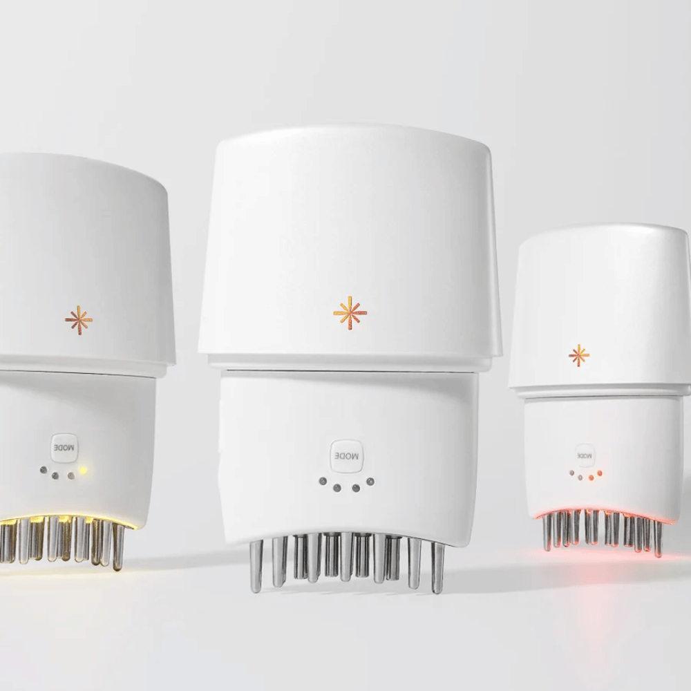 4. Lilyeve GrowTurn Pro – urządzenia do skóry głowy z różnymi światłami LED i trybem masażu