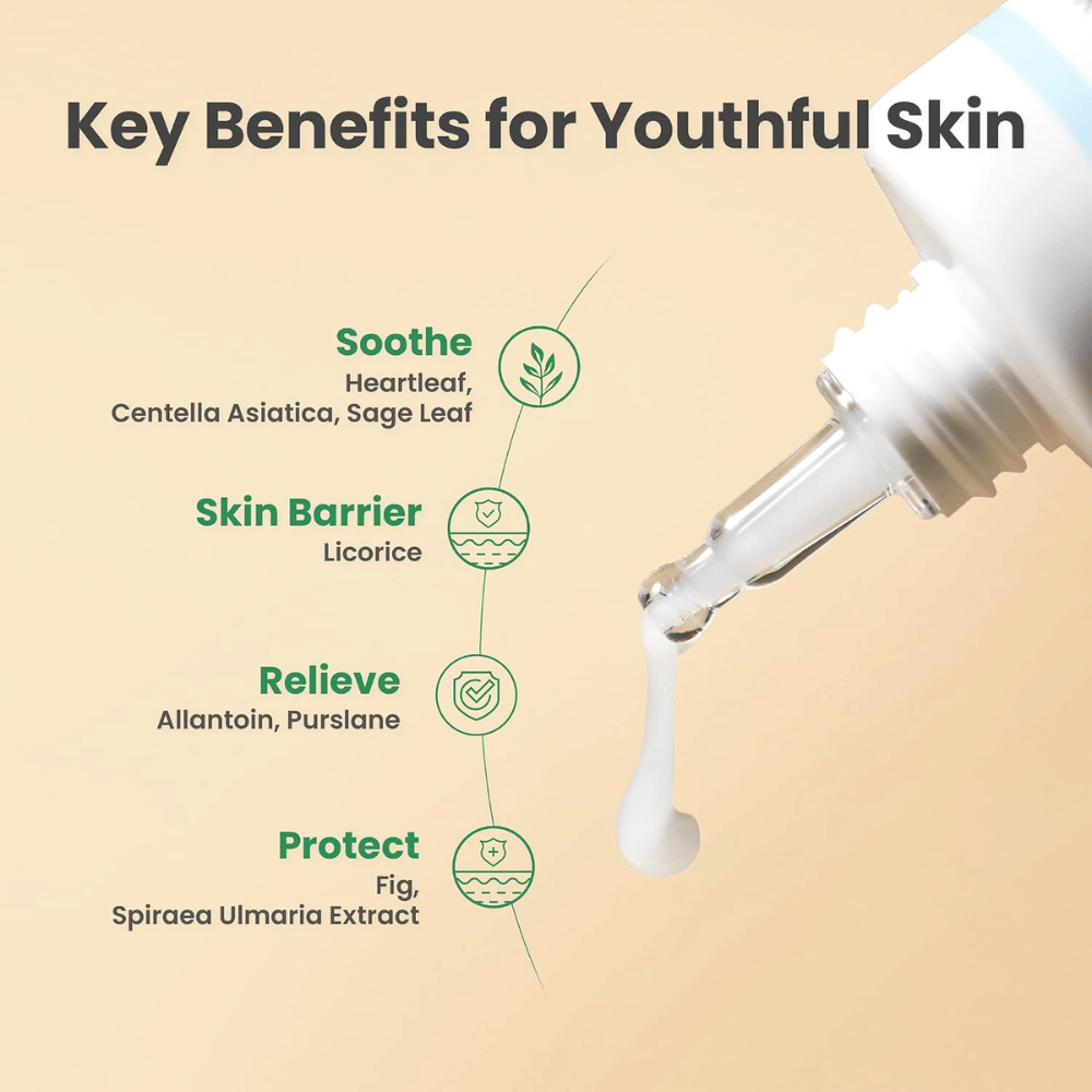 AXIS-Y Heartleaf My Type Calming Cream – kojąca, wzmacniająca barierę ochronną i zabezpieczająca pielęgnacja skóry