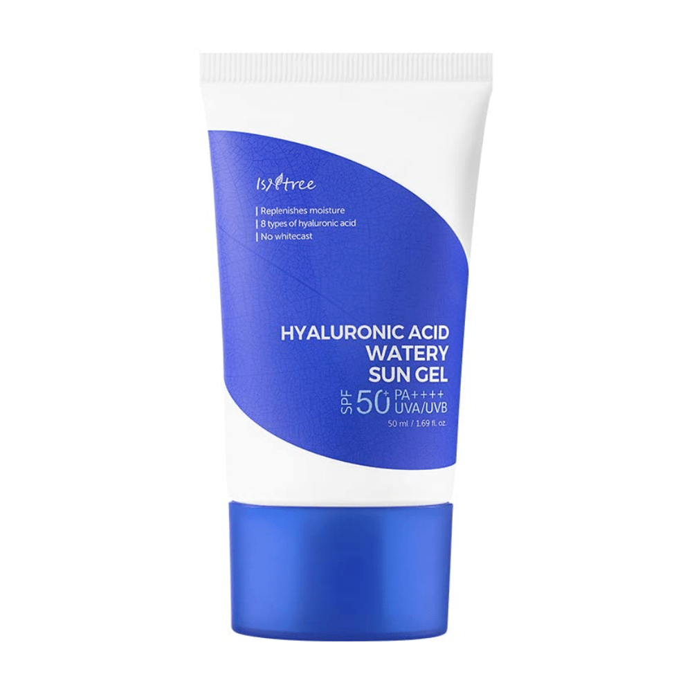 Isntree Hyaluronic Acid Watery Sun Gel 50ml z kwasem hialuronowym.