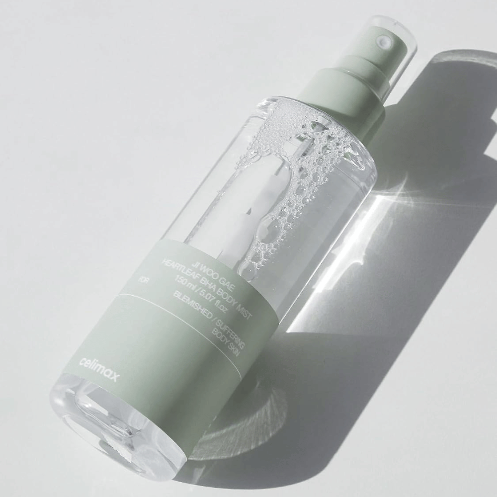 celimax Ji Woo Gae Heartleaf BHA Body Mist 150 ml z BHA i heartleaf