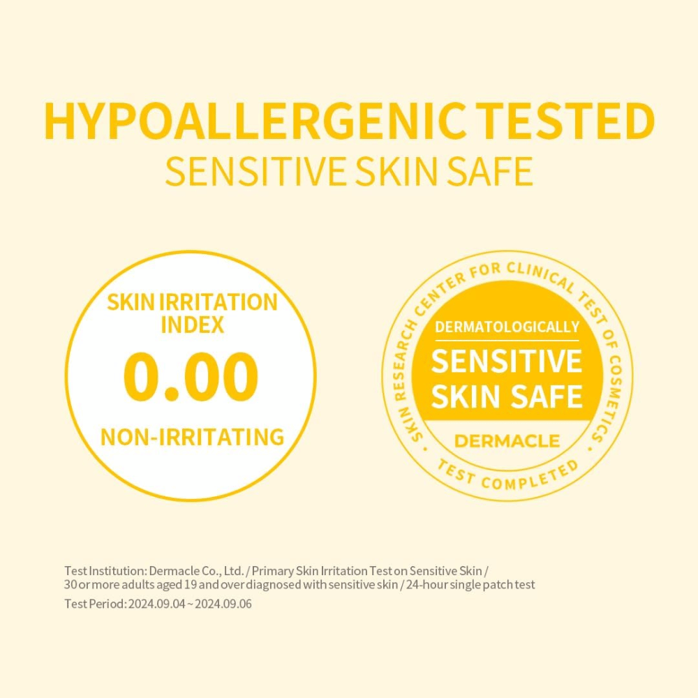 Hipoalergicznie testowany Secret Key Lemon Sparkling Cleansing Foam – bezpieczny dla wrażliwej skóry z indeksem podrażnienia skóry 0.00.
