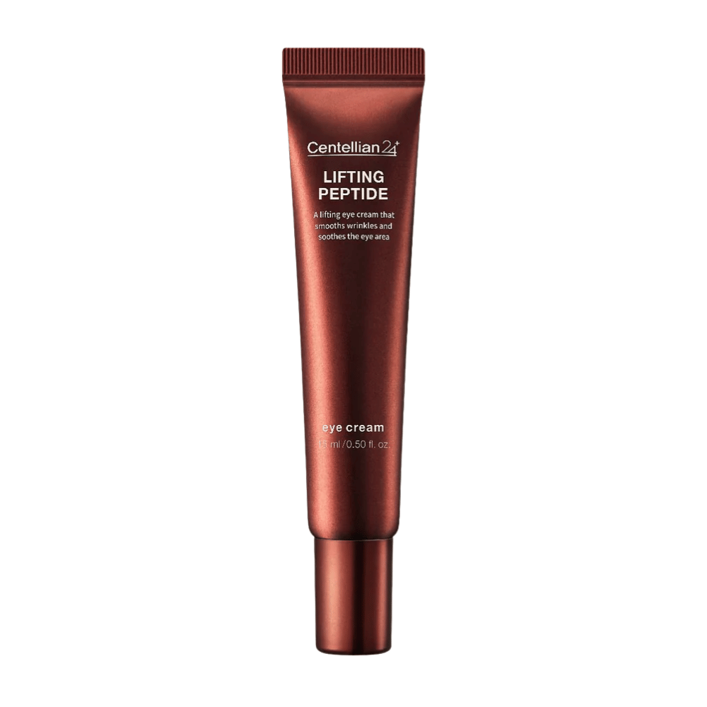 Centellian24 Lifting Peptide Eye Cream Krem pod oczy – koreański produkt przeciwstarzeniowy Krem pod oczy z peptydami, które pomagają wzmocnić barierę skórną, nawilżyć skórę i zmniejszyć widoczne oznaki zmęczenia wokół oczu.