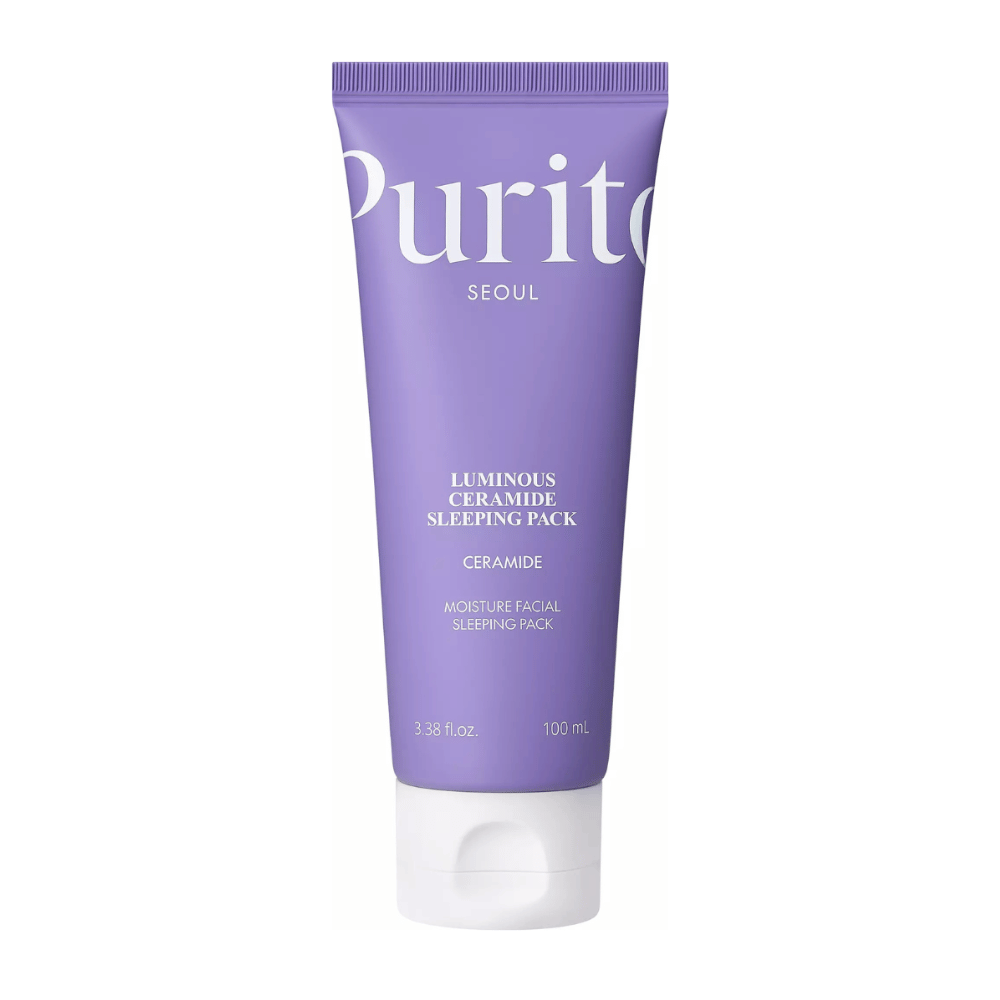 Purito SEOUL Luminous Ceramide Sleeping Pack – koreańska nocna maska z ceramidami, która głęboko nawilża i regeneruje skórę w nocy