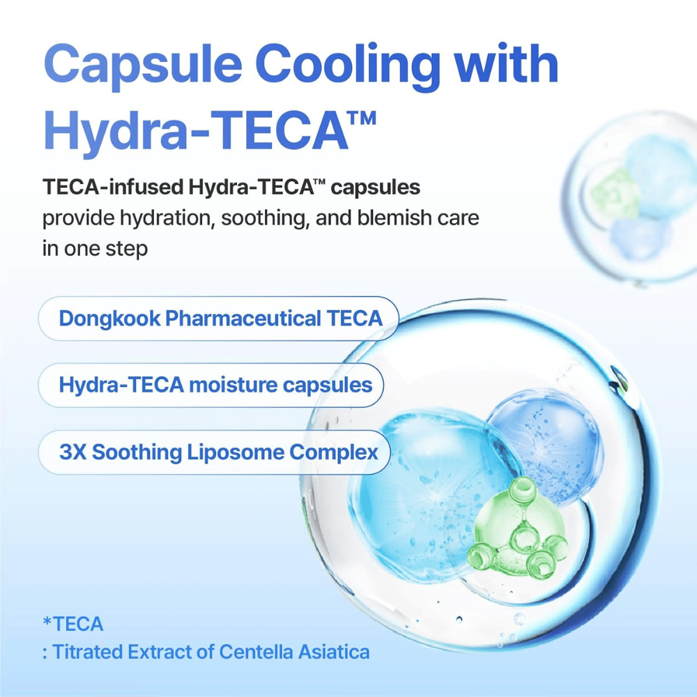 2. Centellian24 Madeca Cream Hydra Calming – kapsułki Hydra-TECA z centella asiatica, które nawilżają i koją skórę