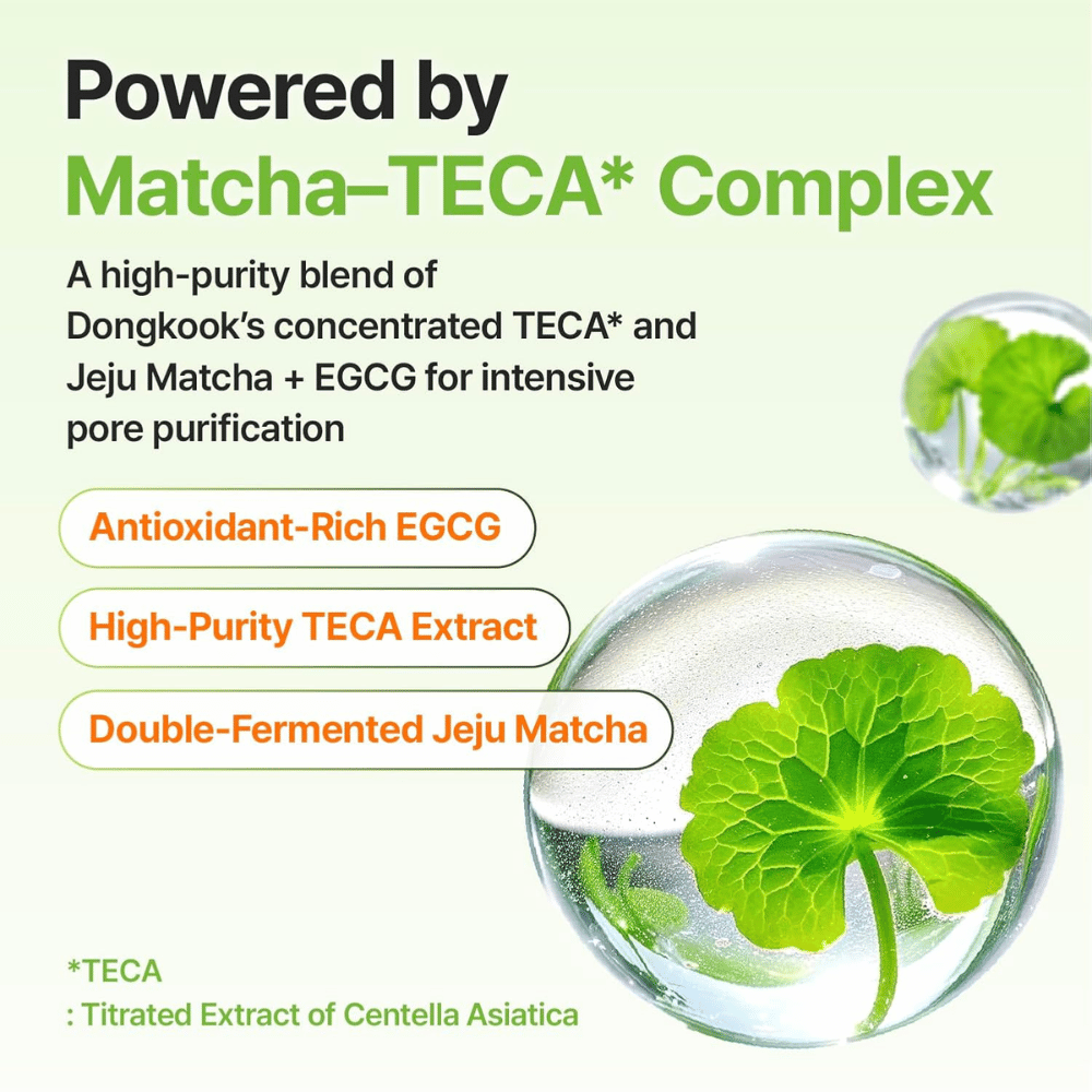 Centellian24 Madeca Matcha Pore Cleansing Oil z kompleksem Matcha-TECA do oczyszczania porów