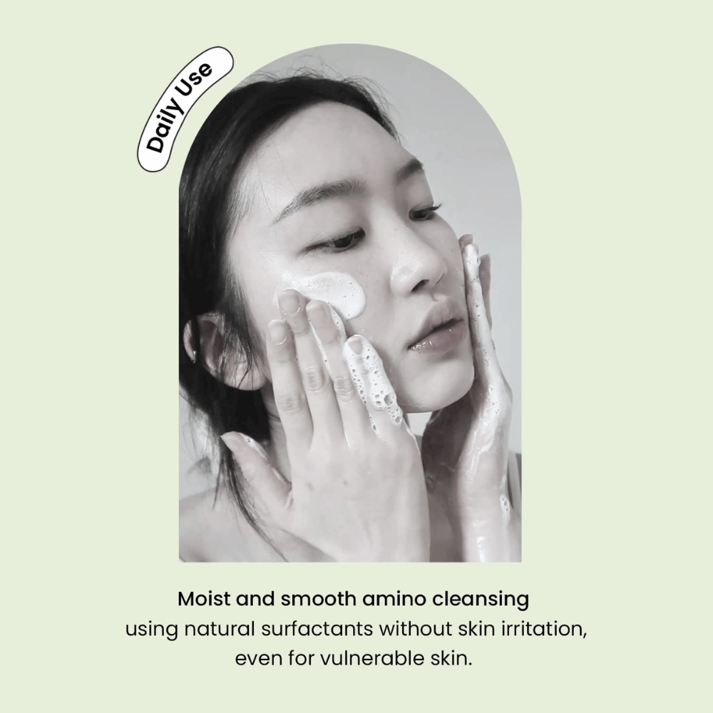 Heimish Matcha Biome Amino Acne Cleansing Foam – delikatne codzienne oczyszczanie twarzy z aminokwasami i matchą dla wrażliwej i skłonnej do trądziku skóry