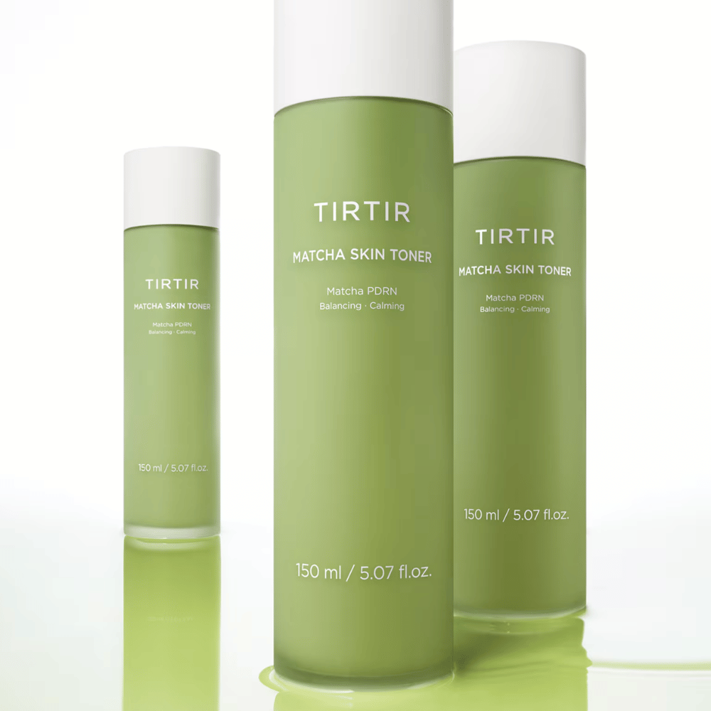 TIRTIR Matcha Skin Toner tonik do twarzy z matchą, który głęboko nawilża, wzmacnia barierę skórną i zapewnia zrównoważony blask.