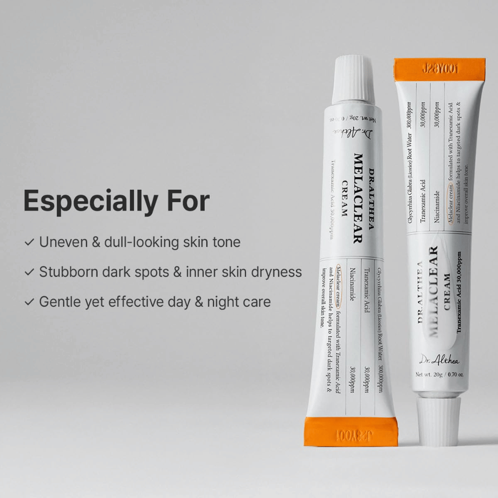 Dr. Althea Melaclear Cream na nierówny koloryt skóry i ciemne plamy