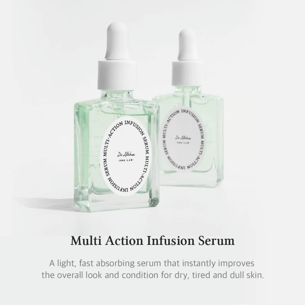 Dr. Althea Multi Action Infusion Serum – lekkie serum do twarzy, które szybko się wchłania i poprawia suchą, zmęczoną i matową skórę.
