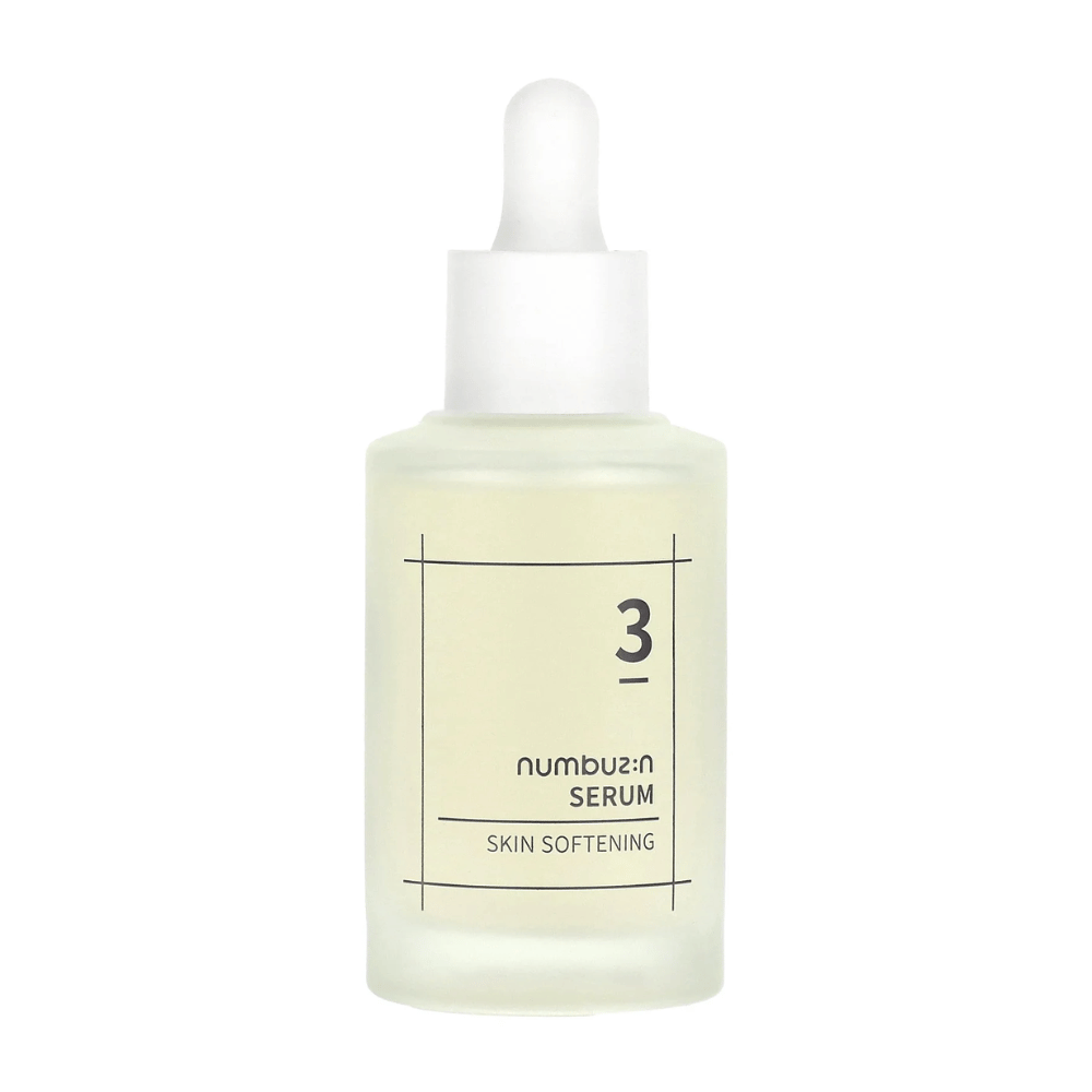 Butelka z numbus:in No.3 Serum, do zmiękczania skóry.