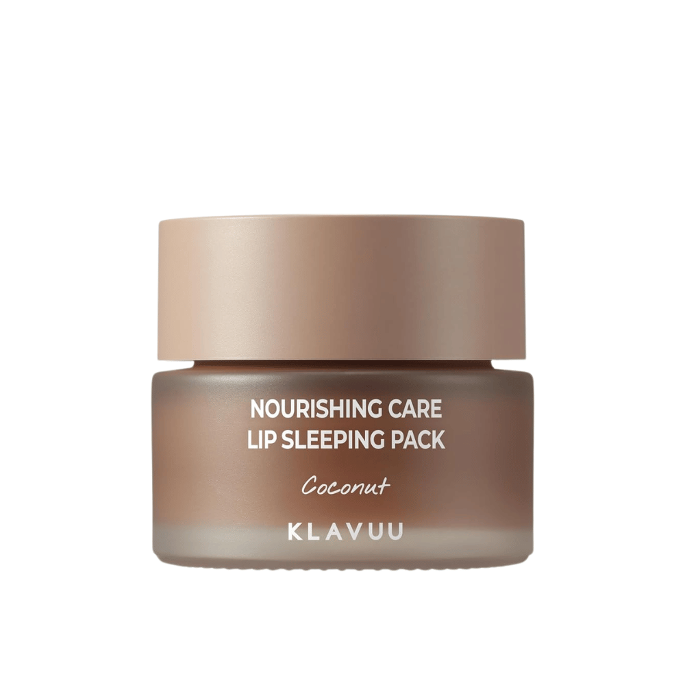 KLAVUU Nourishing Care Lip Sleeping Pack Coconut – odżywcza maska do ust z kokosem, która intensywnie nawilża i pielęgnuje suche usta w nocy.