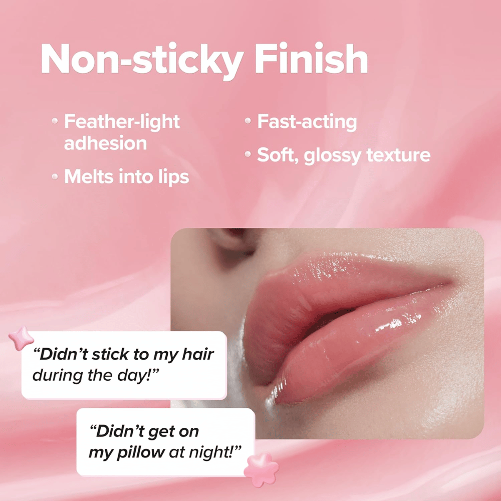 KLAVUU Nourishing Care Lip Sleeping Pack Coconut zapewnia lekkie, błyszczące i nieklejące wykończenie, które nawilża usta bez uczucia ciężkości.