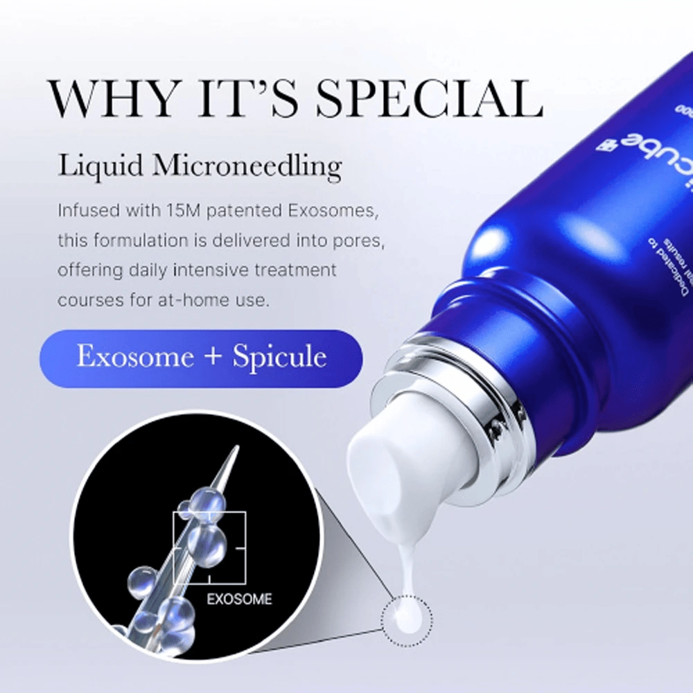 
Medicube One Day Exosome Shot Pore Ampoule 2000 oferuje technologię "Liquid Microneedling", która łączy 15M opatentowanych egzomów i komponentów spikulowych. Produkt przenika głęboko w pory dla intensywnego leczenia w domu, wspiera odnowę skóry i poprawia teksturę.