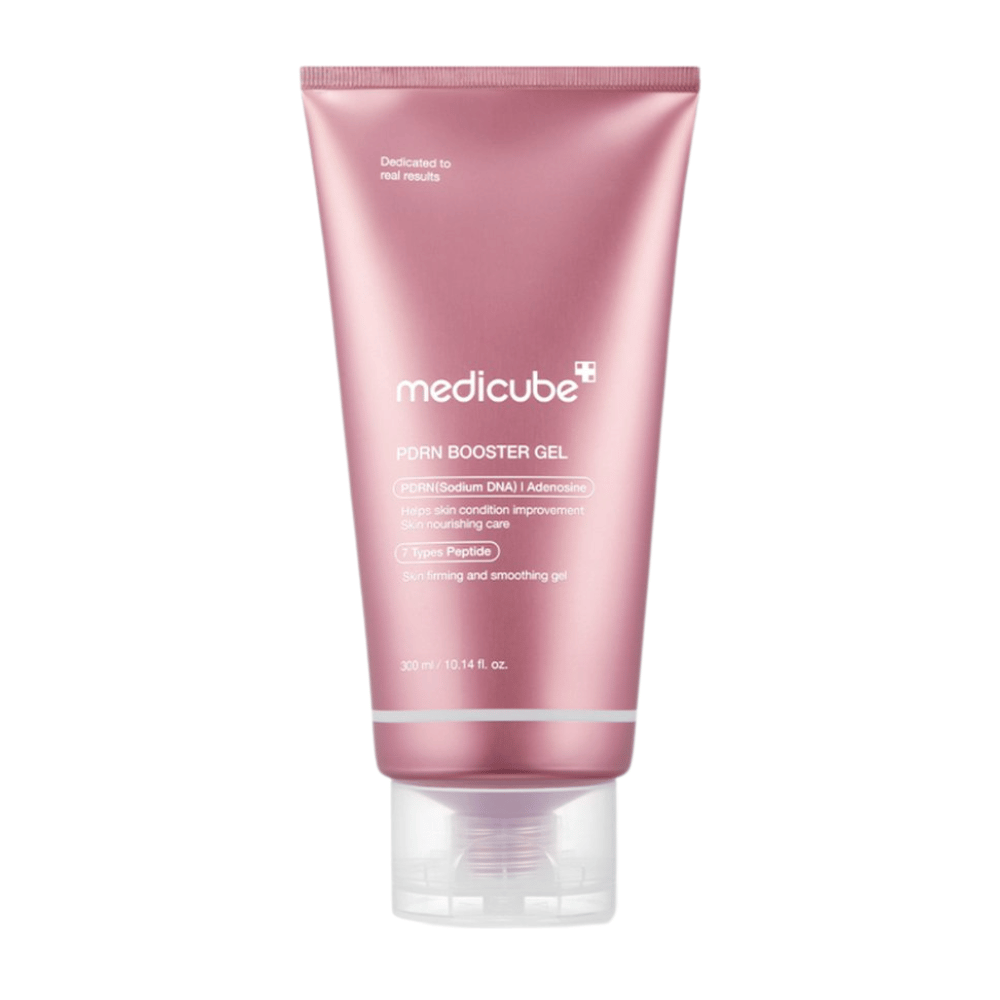 Medicube PDRN Booster Gel to potężny żel do pielęgnacji skóry wzbogacony o PDRN i siedem rodzajów peptydów, aby poprawić elastyczność i teksturę skóry. Żel wspomaga regenerację skóry i zapewnia intensywne odżywienie dla miękkiej i jędrniejszej cery. Idealny do codziennego użytku!