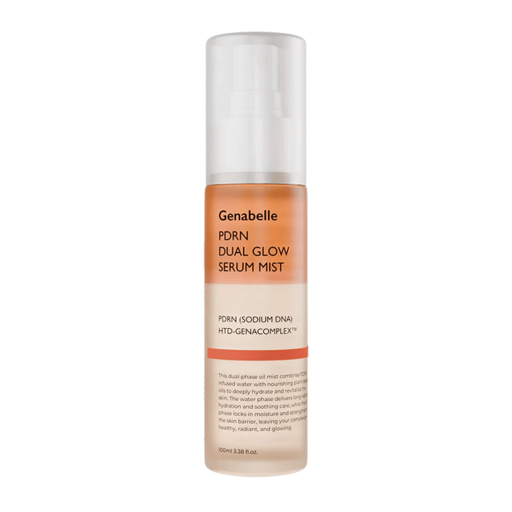 Genabelle PDRN Dual Glow Serum Mist zdjęcie produktu 100 ml na białym tle