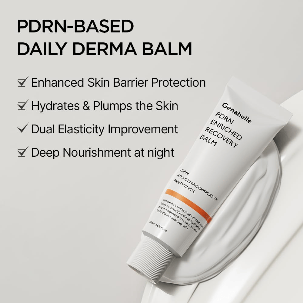 Genabelle PDRN Enriched Recovery Balm dla nawilżenia, jędrniejszej skóry i wzmocnionej bariery skórnej