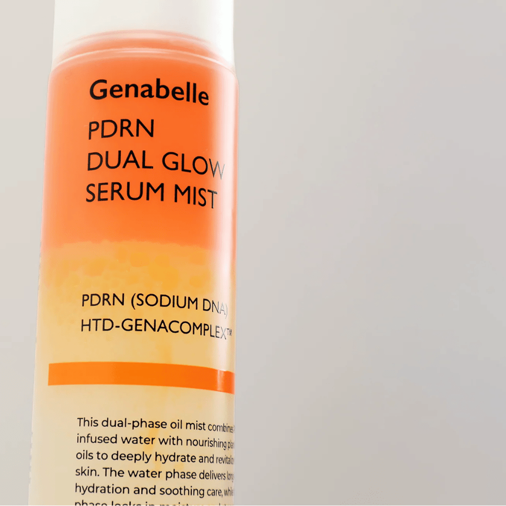 Genabelle PDRN Dual Glow Serum Mist z PDRN i HTD-GENACOMPLEX dla nawilżonej skóry