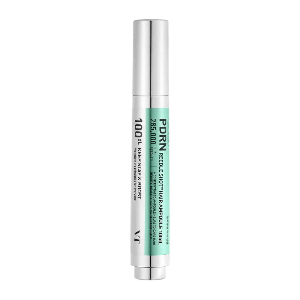 PDRN Reedle Shot Hair Ampoule 100dL w formacie długopisowym na białym tle, skoncentrowane serum do skóry głowy, które wzmacnia skórę głowy i wspiera zdrowsze włosy.
