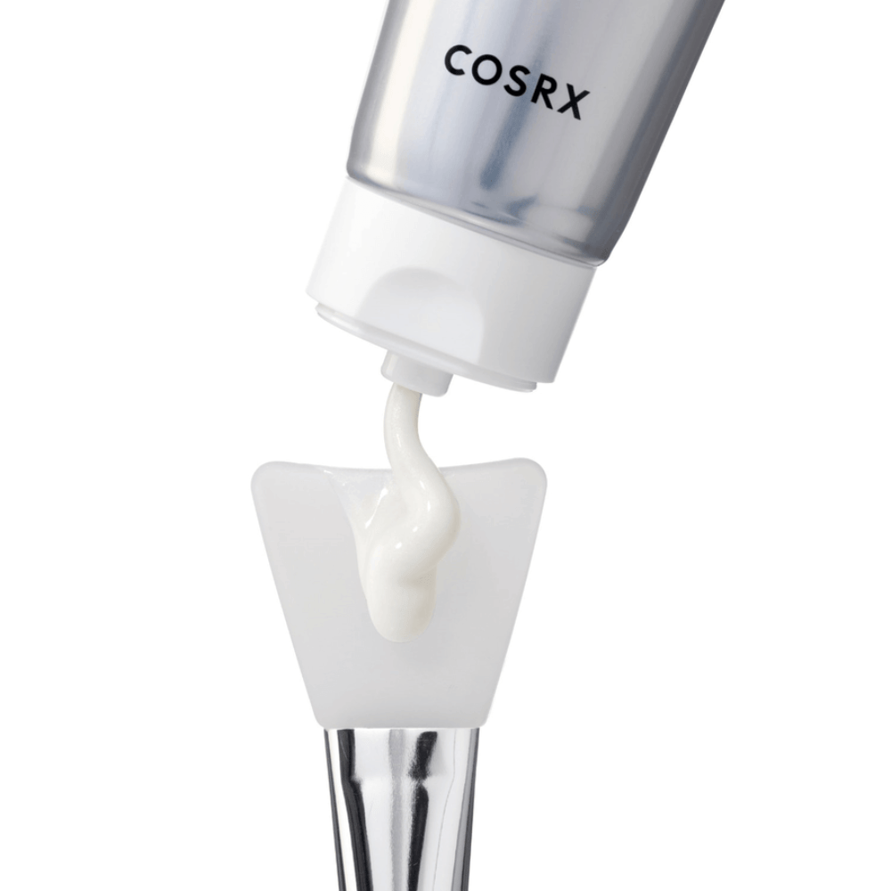COSRX PDRN EXOSOME Skinplaning Glaze Mask o kremowej konsystencji, która nadaje blask, nawilża skórę i poprawia jej strukturę.