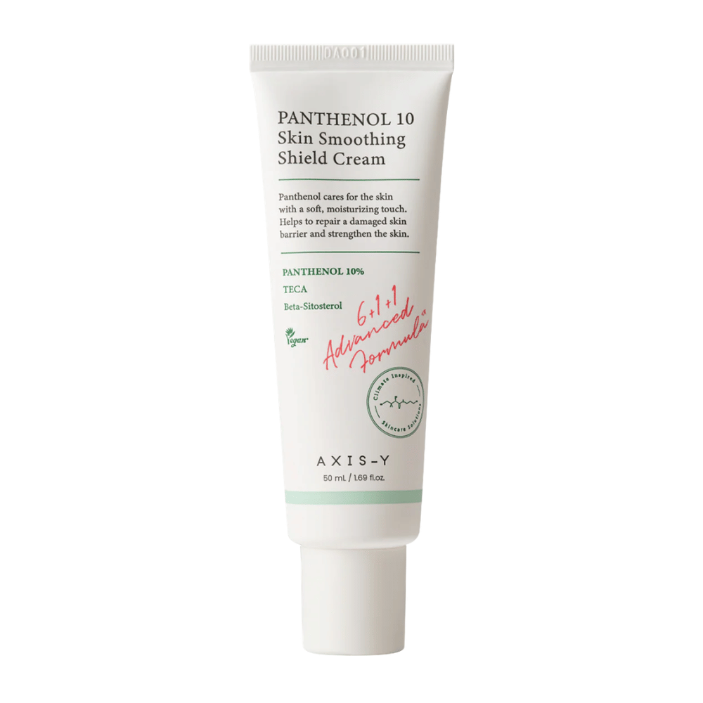 AXIS-Y Panthenol 10 Skin Smoothing Shield Cream zdjęcie produktu 50 ml na białym tle