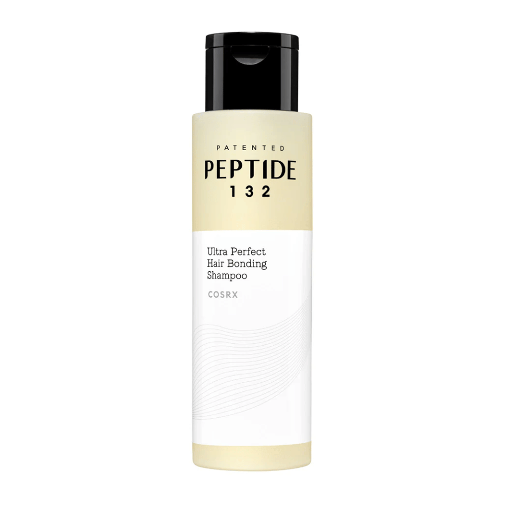 Zdjęcie produktu COSRX Peptide 132 Ultra Perfect Hair Bonding Shampoo – wzmacniający i naprawczy szampon z peptydami dla miękkich i lśniących włosów.