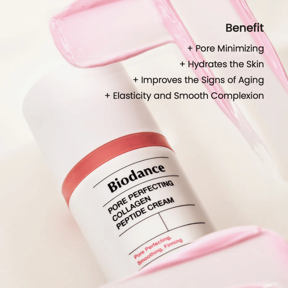 Biodance Pore Perfecting Collagen Peptide Cream konsystencja – krem do twarzy zmniejszający pory i ujędrniający z kolagenem